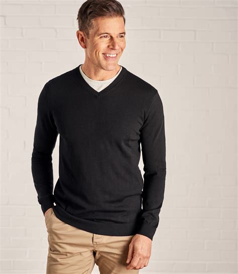 black jumper mens designer